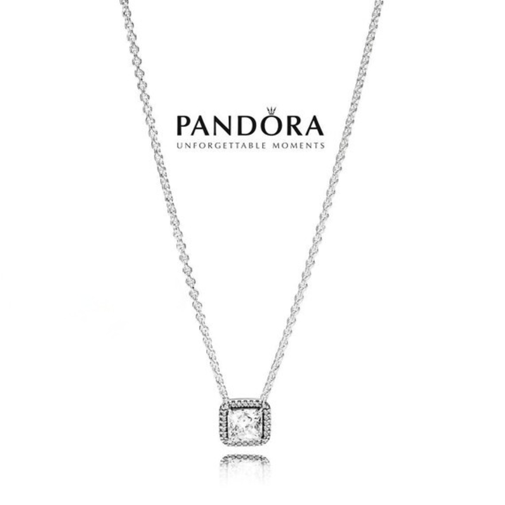 Pandora Timeless Elegance Necklace with
Clear CZ